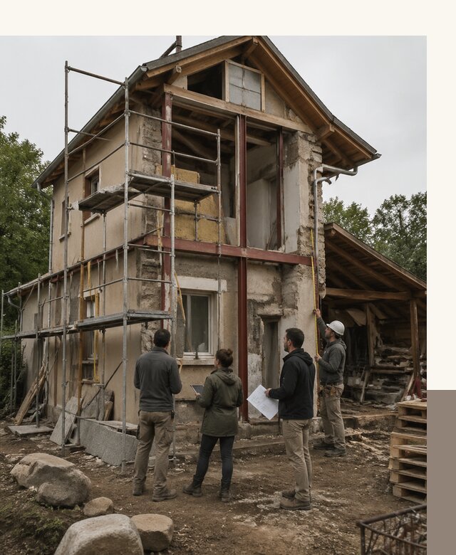 Реконструкция загородного дома под ключ в Юбилейном от бюро