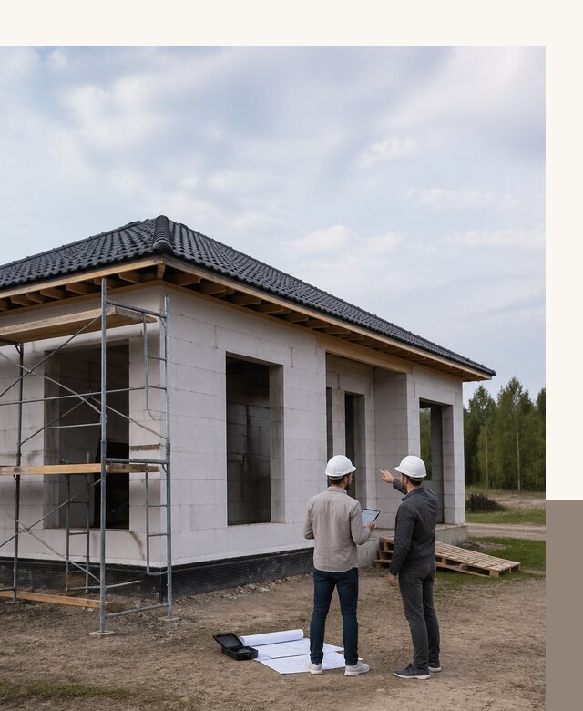 Проектирование одноэтажных домов из газобетона в Юбилейном